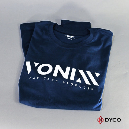 PLAYERA CON LOGOTIPO VONIXX AZUL