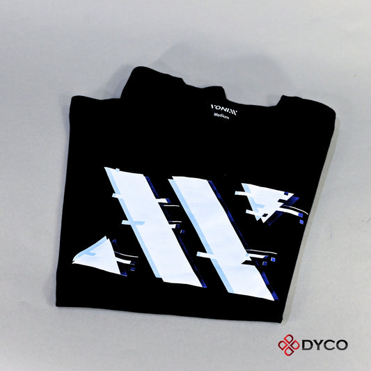 PLAYERA CON X DE VONIXX NEGRA